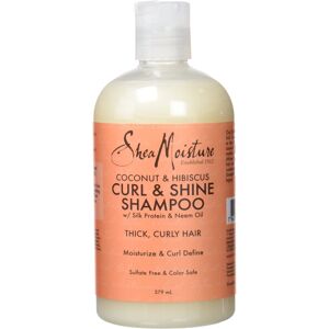 Shea Moisture Coconut and Hibiscus Curl and Shine Shampoo, 379 ml Shea Moisture Coconut and Hibiscus Curl and Shine Shampoo, 379 ml