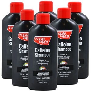 Triple-Eight Triple Eight Caffeine Shampoo for All Hair Types 250ml (6 PACK) Triple-Eight Triple Eight Caffeine Shampoo for All Hair Types 250ml (6 PACK)