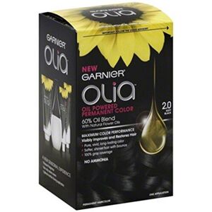 Garnier Olia Oil Powered Permanent Color 2.0 Soft Black 1 Each (Pack of 3) Garnier Olia Oil Powered Permanent Color 2.0 Soft Black 1 Each (Pack of 3)