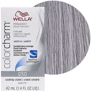 (Wella 050 Only) Wella Color Charm Permanent Hair Colour - 050 Cooling Violet & (Wella 050 Only) Wella Color Charm Permanent Hair Colour - 050 Cooling Violet &