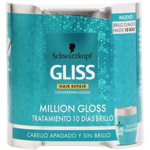 Schwarzkopf Gliss Hair Repair Million Gloss, 10 day shine treatment, With Liquid Schwarzkopf Gliss Hair Repair Million Gloss, 10 day shine treatment, With Liquid