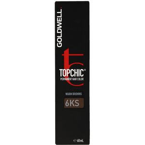 Goldwell Topchic Warm Browns Black Copper Silver 6KS Hair Color 60ml Goldwell Topchic Warm Browns Black Copper Silver 6KS Hair Color 60ml