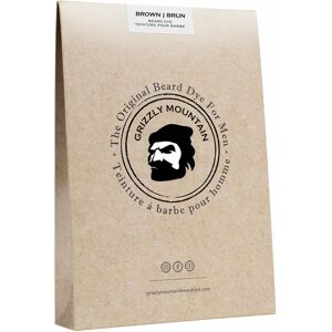 Grizzly Mountain Beard Dye - Organic & Natural Brown Beard Dye Grizzly Mountain Beard Dye - Organic & Natural Brown Beard Dye