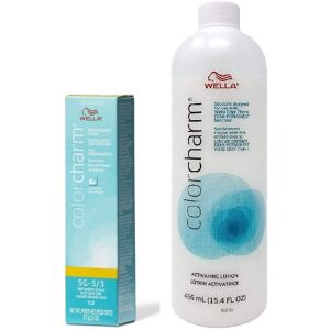 (5G + Activating Lotion (15.4oz)) Wella Color Charm 5G Light Golden Brown Demi – (5G + Activating Lotion (15.4oz)) Wella Color Charm 5G Light Golden Brown Demi –