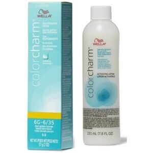(6G + Activating Lotion (7.8oz) ) Wella Color Charm 6G Dark Golden Blonde Demi – (6G + Activating Lotion (7.8oz) ) Wella Color Charm 6G Dark Golden Blonde Demi –