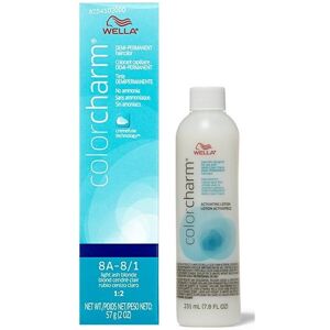 (8A + Activating Lotion (7.8oz)) Wella Color Charm 8A Light Ash Blonde Demi – Pe (8A + Activating Lotion (7.8oz)) Wella Color Charm 8A Light Ash Blonde Demi – Pe
