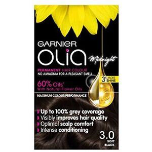 Garnier Olia Midnight 3.0 Soft Black - Hair Dye Garnier Olia Midnight 3.0 Soft Black - Hair Dye