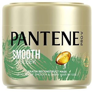 Pantene Smooth and Sleek Hair Mask, Protects for Smooth and Silky Hair, 300 ml Pantene Smooth and Sleek Hair Mask, Protects for Smooth and Silky Hair, 300 ml