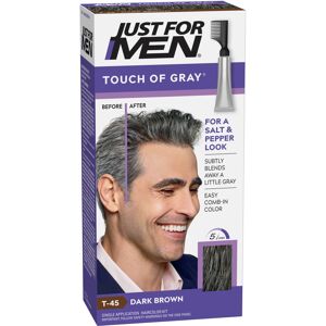 Just for Men Touch Of Grey T45 Hair Color Dark Brown 40g Just for Men Touch Of Grey T45 Hair Color Dark Brown 40g