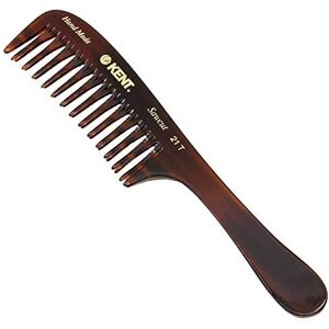 Kent 21T 8 Inch Large Hair Detangling Comb, Wide Teeth for Thick Curly Wavy Hair Kent 21T 8 Inch Large Hair Detangling Comb, Wide Teeth for Thick Curly Wavy Hair