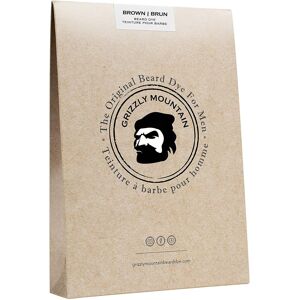 Organic & Natural Dark Brown Beard Dye by Grizzly Mountain Beard Dye Organic & Natural Dark Brown Beard Dye by Grizzly Mountain Beard Dye