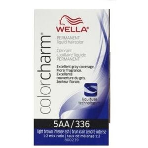 (5AA Light Brown Intense Ash) Wella 5AA Light Brown Intense Ash Color Charm Perm (5AA Light Brown Intense Ash) Wella 5AA Light Brown Intense Ash Color Charm Perm