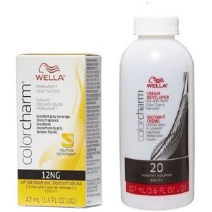 (12NG+Dev(Vol.20)3.6oz) Wella Color Charm 12NG Surf Side Blonde Plus Permanent L (12NG+Dev(Vol.20)3.6oz) Wella Color Charm 12NG Surf Side Blonde Plus Permanent L