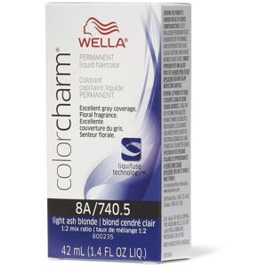(8A/740) Wella 10A Palest Ash Blonde Color Charm Permanent Liquid Haircolor (8A/740) Wella 10A Palest Ash Blonde Color Charm Permanent Liquid Haircolor