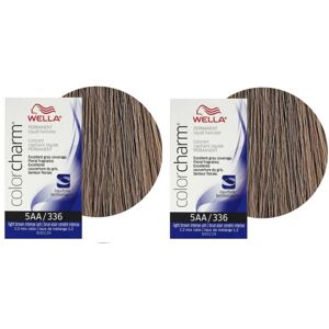 (5AA - pack of 2) Wella 9A Pale Ash Blonde Color Charm Permanent Liquid Haircolo (5AA - pack of 2) Wella 9A Pale Ash Blonde Color Charm Permanent Liquid Haircolo