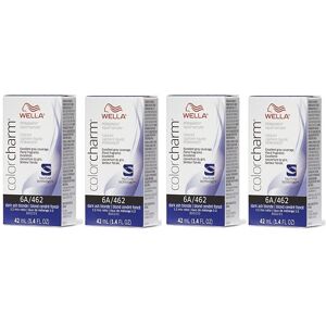 (6A/462 - pack of 4) Wella 9A Pale Ash Blonde Color Charm Permanent Liquid Hairc (6A/462 - pack of 4) Wella 9A Pale Ash Blonde Color Charm Permanent Liquid Hairc