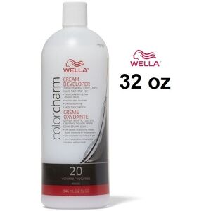 (Developer (Vol.20) 32oz) Wella 6A Dark Ash Blonde Color Charm Permanent Liquid (Developer (Vol.20) 32oz) Wella 6A Dark Ash Blonde Color Charm Permanent Liquid