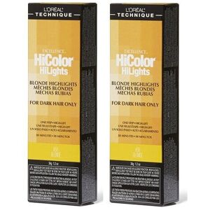 Wella (Ash Blonde - (2pks)) Ash Blonde L'Oreal Excellence HiColor HiLights For Dark Ha Wella (Ash Blonde - (2pks)) Ash Blonde L'Oreal Excellence HiColor HiLights For Dark Ha