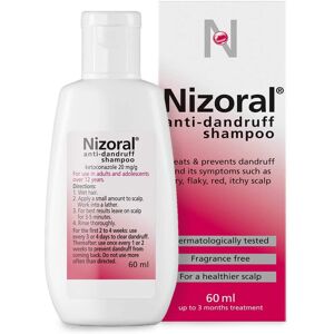 Nizoral Anti Treats and Prevents Dandruff Dandruff Shampoo 60ml New Nizoral Anti Treats and Prevents Dandruff Dandruff Shampoo 60ml New