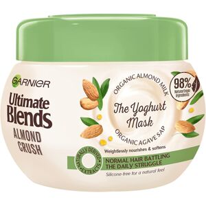 Garnier Ultimate Blends Hair Mask Almond Crush Treatment Organic Almond Milk & Garnier Ultimate Blends Hair Mask Almond Crush Treatment Organic Almond Milk &