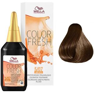 Wella Colour Fresh Semi-Permanent Hair Colour, No. 5/07 Hellbraun Natur Braun, 0 Wella Colour Fresh Semi-Permanent Hair Colour, No. 5/07 Hellbraun Natur Braun, 0