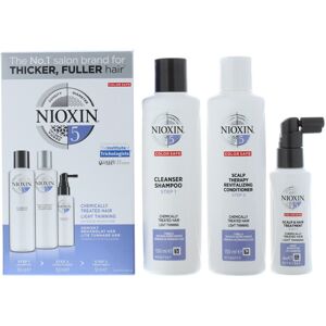 Nioxin 5 Trial Kit System Chemically Treated Hair Light Thinning Haircare Set Gi Nioxin 5 Trial Kit System Chemically Treated Hair Light Thinning Haircare Set Gi