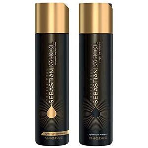 Sebastain Dark Oil Sebastian Professional Dark Oil Lightweight Shampoo 250ml and Conditioner 250ml Sebastain Dark Oil Sebastian Professional Dark Oil Lightweight Shampoo 250ml and Conditioner 250ml
