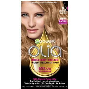 Garnier Olia Oil Powered Permanent Hair Color, 8.0 Medium Blonde, 1 Kit Garnier Olia Oil Powered Permanent Hair Color, 8.0 Medium Blonde, 1 Kit