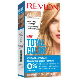 Revlon Total Color Permanent Hair Color, Clean and Vegan, 100% Gray Coverage Hai Revlon Total Color Permanent Hair Color, Clean and Vegan, 100% Gray Coverage Hai
