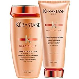 Kerastase Discipline Bain Fluidealiste Shampoo 250ml & Fondant Fluidealiste 200m Kerastase Discipline Bain Fluidealiste Shampoo 250ml & Fondant Fluidealiste 200m