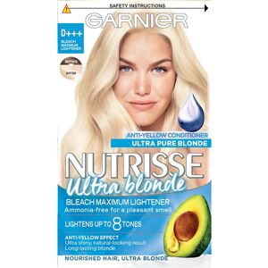 Garnier Nutrisse Ultra Blonde D+++ Bleach Maximum Lightener, For All Hair Types Garnier Nutrisse Ultra Blonde D+++ Bleach Maximum Lightener, For All Hair Types