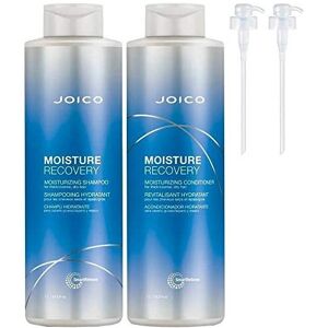 Joico Moisture Recovery Shampoo 1000ml & Conditioner 1000ml for Dry/Damaged/Dehy Joico Moisture Recovery Shampoo 1000ml & Conditioner 1000ml for Dry/Damaged/Dehy