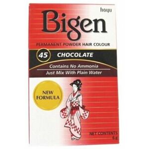 Bigen 45 Chocolate Permanent Hair Color - Hair Color Bigen 45 Chocolate Permanent Hair Color - Hair Color