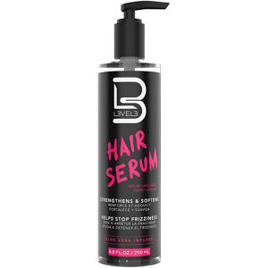 L3VEL3 Hair Serum with Aloe Vera – Hydrates, Repairs & Frizz Control – Lightweig L3VEL3 Hair Serum with Aloe Vera – Hydrates, Repairs & Frizz Control – Lightweig