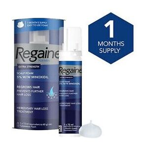 (1 Month Supply) Regaine 5% Extra Strength Hair Regrowth / Hair Loss Treatment F (1 Month Supply) Regaine 5% Extra Strength Hair Regrowth / Hair Loss Treatment F