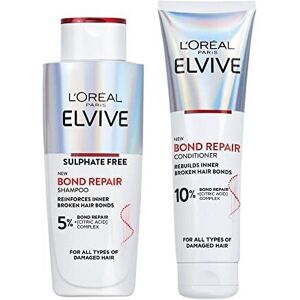 L’Oréal Paris LâOreal Paris Elvive Bond Repair Routine Set for Damaged Hair, Shampoo 200ml and L’Oréal Paris LâOreal Paris Elvive Bond Repair Routine Set for Damaged Hair, Shampoo 200ml and