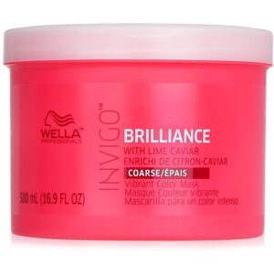 Wella Invigo Brilliance Vibrant Color Mask - # Coarse 500ml/16.9oz Wella Invigo Brilliance Vibrant Color Mask - # Coarse 500ml/16.9oz