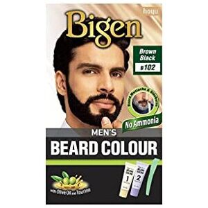 Bigen - Beard Colour 102 - Brown Black - Beard Colour Bigen - Beard Colour 102 - Brown Black - Beard Colour