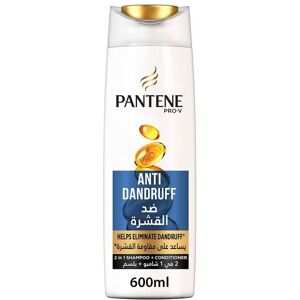 Pantene Pro-V Anti-Dandruff 2-In-1 Shampoo + Conditioner, 600ml - Fights Flakes, Pantene Pro-V Anti-Dandruff 2-In-1 Shampoo + Conditioner, 600ml - Fights Flakes,