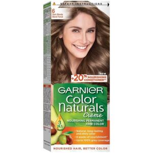 Garnier Color Naturals Cream Hair Color 6 Dark Blonde Kit Garnier Color Naturals Cream Hair Color 6 Dark Blonde Kit
