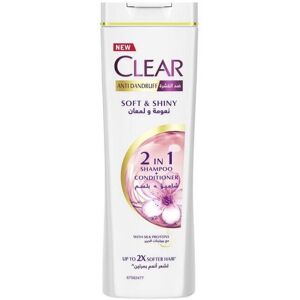 Unbranded Clear Soft & Shiny Anti Dandruff 2 In 1 Shampoo + Conditioner 400 mL Unbranded Clear Soft & Shiny Anti Dandruff 2 In 1 Shampoo + Conditioner 400 mL