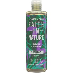 Faith In Nature Shampoo - Lavender & Geranium -400ml ( pack of 6 ) Faith In Nature Shampoo - Lavender & Geranium -400ml ( pack of 6 )