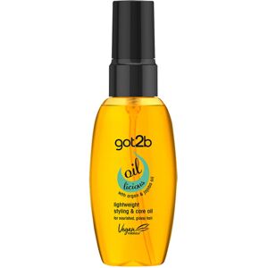 Schwarzkopf got2b Oil-licious Styling Oil With Argan Oil 50ml, 6pk Schwarzkopf got2b Oil-licious Styling Oil With Argan Oil 50ml, 6pk