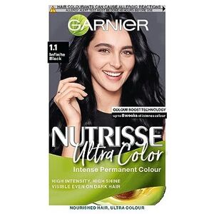 Garnier Nutrisse Ultra Color, Permanent Hair Dye, Intense Colour, For All Hair Types, 1. Garnier Nutrisse Ultra Color, Permanent Hair Dye, Intense Colour, For All Hair Types, 1.