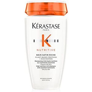 Kerastase Kérastase Nutritive, High Nutrition Rich Shampoo for Very Dry Hair, Protein Enri Kerastase Kérastase Nutritive, High Nutrition Rich Shampoo for Very Dry Hair, Protein Enri