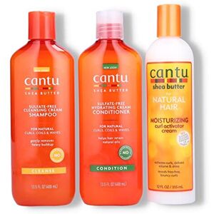Cantu Sulphate Free Shampoo & Conditioner 12oz with Shea Butter Moisturizing Curl Acti Cantu Sulphate Free Shampoo & Conditioner 12oz with Shea Butter Moisturizing Curl Acti