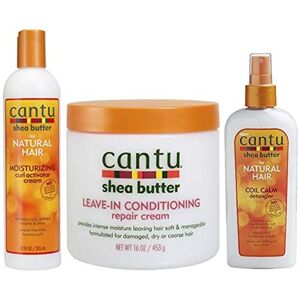 Cantu Shea Butter Moisturizing Curl Activator Cream, Leave-In Conditioning Repair Crea Cantu Shea Butter Moisturizing Curl Activator Cream, Leave-In Conditioning Repair Crea