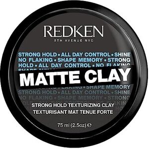 Redken Matte Clay - Strong Hold Texturising Clay for Men and Women Redken Matte Clay - Strong Hold Texturising Clay for Men and Women