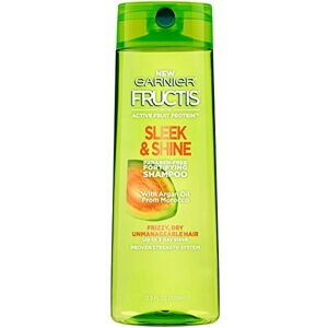 Garnier Fructis Sleek & Shine Shampoo, Frizzy, Dry, Unmanageable Hair, 12.5 fl. oz. 12.5 Garnier Fructis Sleek & Shine Shampoo, Frizzy, Dry, Unmanageable Hair, 12.5 fl. oz. 12.5