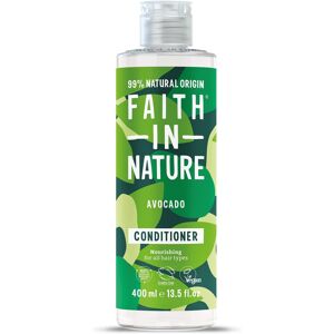 Faith In Nature Natural Avocado Conditioner for All Hair Types, 400ml Faith In Nature Natural Avocado Conditioner for All Hair Types, 400ml